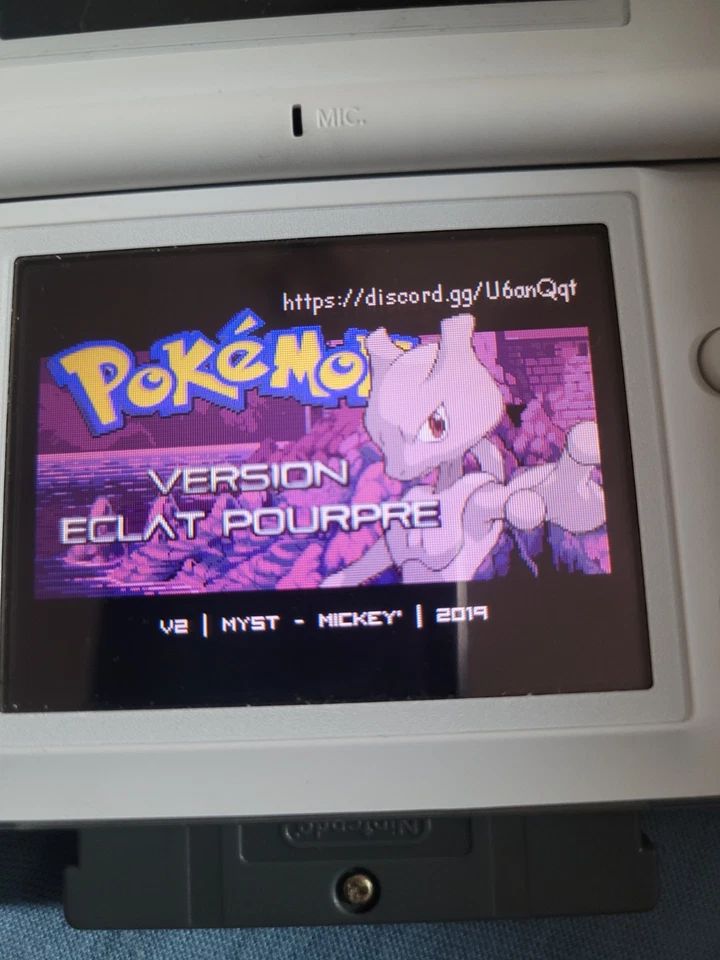 Jeux Pokémon Version Éclat Pourpre V2 Français Nintendo Game Boy Advance - Photo 2/3