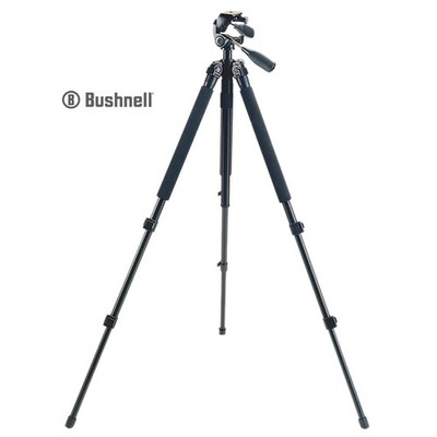 Bushnell Full-Size Advanced Titanium Tripod, 3-Way Pan Head, Black #784040