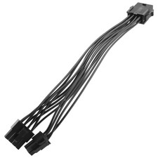 CPU 8 Pin Female to CPU ATX 8Pin ATX 4 Pin Male Supply Converter Adapter7366