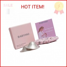 BABYHIG The Orginal Silver Nursing Cups   Silver Nipple Shields for Breastfeedin
