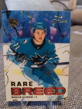 2025-26 Flair Macklin Celebrini Rare Breed
