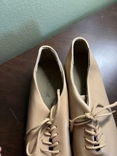 Capezio Tap Shoes Dance Beige Caramel Size 4.5