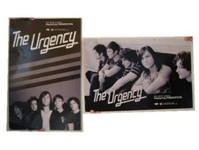 Urgency 2 Sided Poster Band Sitting On Couch The
