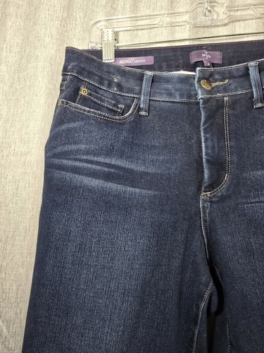 NYDJ Alina Legging Denim Blue Jeans Sz 6 Lift Tuck Technology Whiskering Pants - Picture 5 of 16