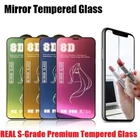 Mirror Tempered Glass Screen Protector Cover For iPhone X XR 11 12 13 14 Pro Max
