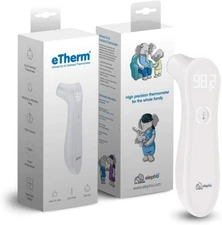 Elepho eTherm Infrared Thermometer - Ear & Forehead - Fast 1s Reading