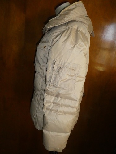Jennifer Lopez junior girl's puffer zippered jacket coat beige size large - Picture 4 of 22
