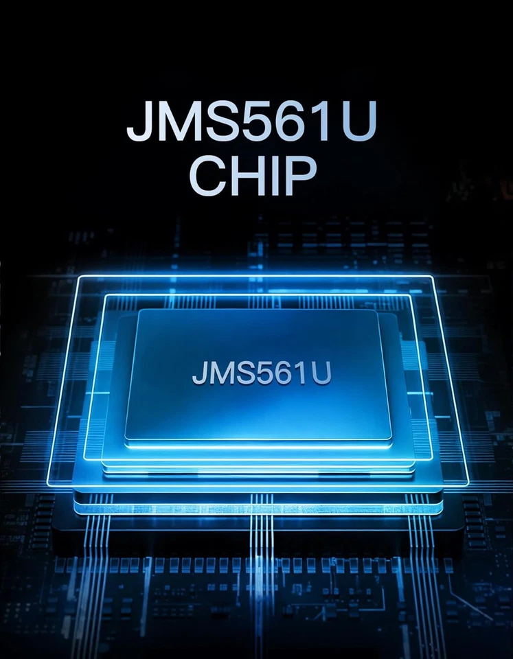 Inateck RGB SATA USB 3.0 Hard Drive Docking Station Offline Clone 2.5" 3.5" HDD - Image 3 of 4