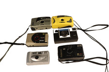 Lot of 6 Flim Camera's not tested and sold as is for parts  repair only