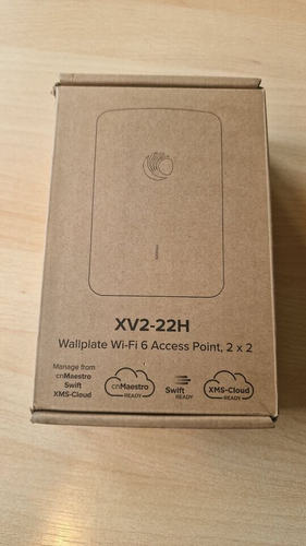 XV2-22H Wi-Fi 6 Indoor Wall Plate Access Point - Picture 3 of 6