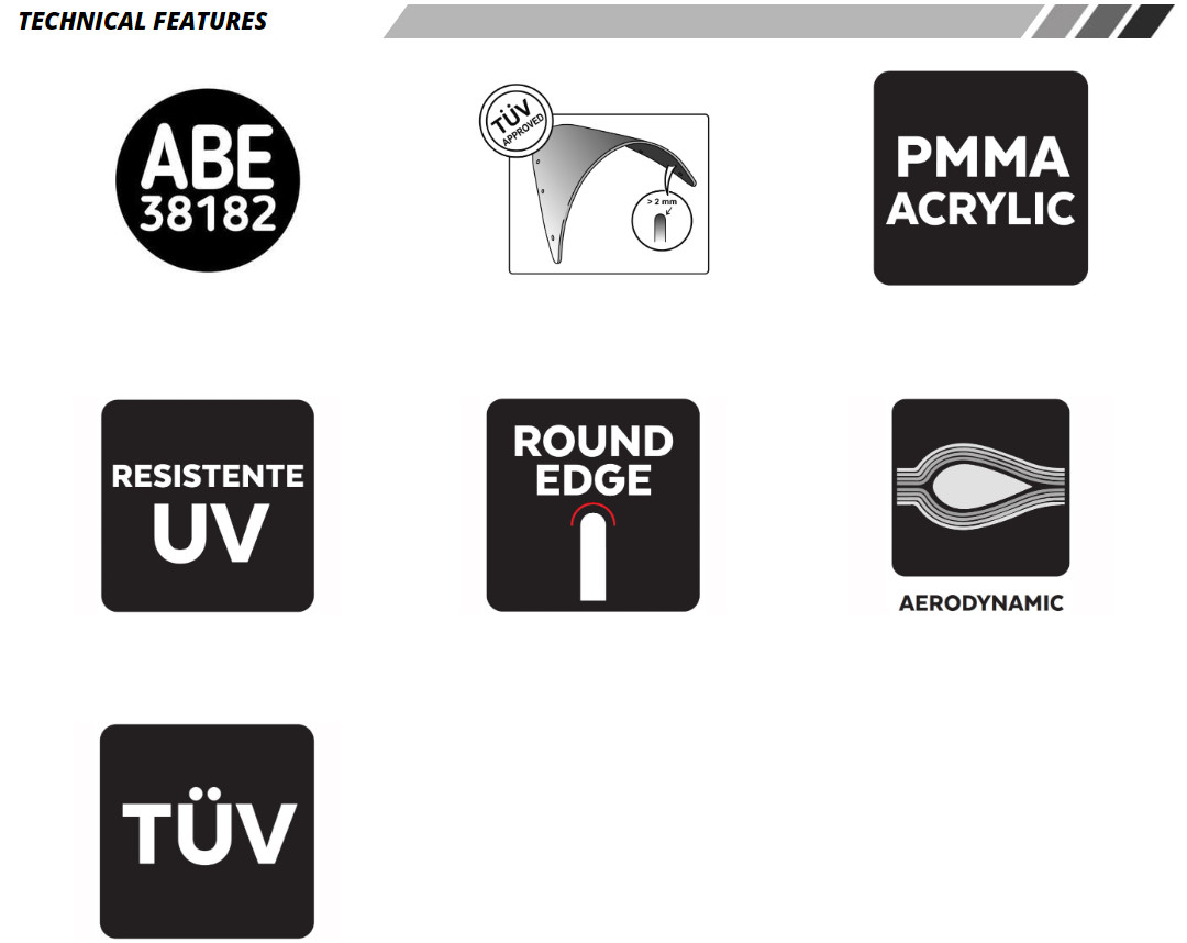 Puig Racing Screen Windshield Dark Smoke Ducati Multistrada 950 & S 17 - 21