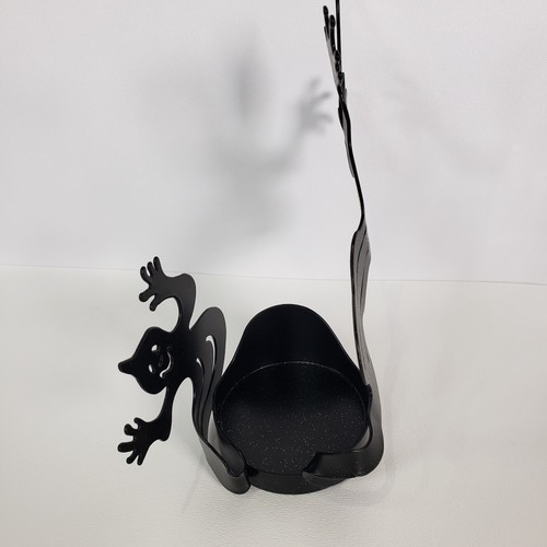 Partylite Halloween Black Votive Tealight Ghost Shadow Dancers Candle Holder - Picture 6 of 10