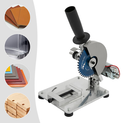 Mini Table Saw 4in 0-45 Miter Saw Portable Small Hobby Chop Saw Cutting Machine