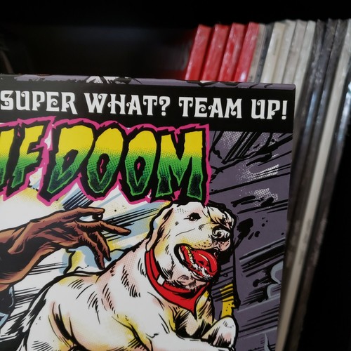 Czarface & MF Doom - Super What? LP (Orange & White Vinyl w/ Alternate Cover) - Picture 5 of 10