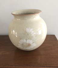 DENBY DAYBREAK  BOWL VASE  15 cm Diameter & Height in excellent condition