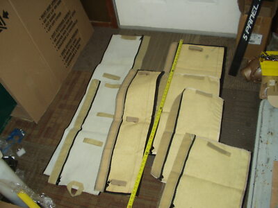 Seven Assorted  Robot Arm Covers in Either Fabric  or Leather with zipper sleeve
