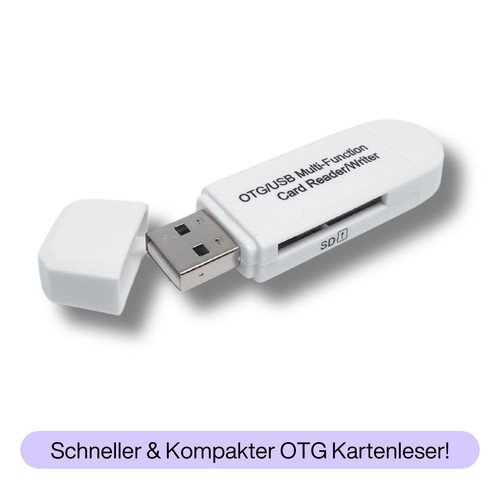 Micro USB OTG Kartenleser USB 2.0 SD TF Adapter für Android Handy Tablet - Bild 2 von 13