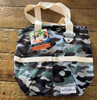 The Foundry by Fit deluxe cooler bag Wine Tote With Removable Dividers 