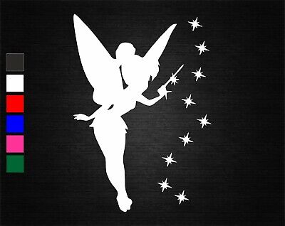 VRS FAIRY Tinkerbell style nymph Vinyl Wall Decal Car Sticker