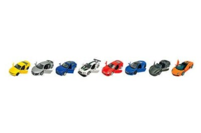 MSZ Vroom Tech Auto Show Collection Doors Open 8 Pack Die Cast
