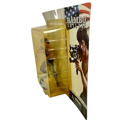 Vintage Rambo Trilogy Rambo III Action Figure Mirage Toys Sealed