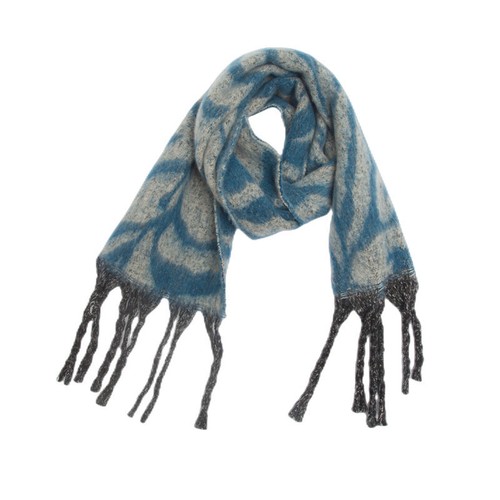 Sciarpa inverno/autunno sciarpa jacquard sciarpa moda modello zebra sciarpa spessa nappa - Foto 19 di 22
