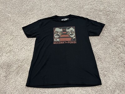 Chive Tees Adult Large Black T Shirt Mc Conky Penisi