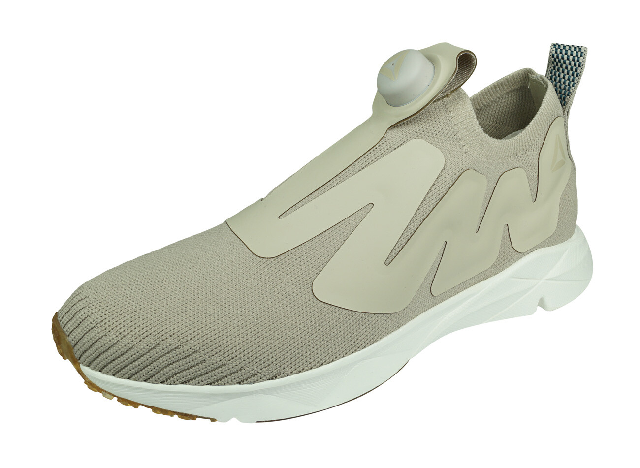 Decir la verdad Maldición Rápido Reebok Pump Supreme Ultraknit Mens Running Sneakers Slip On Sports Shoes -  Beige | eBay