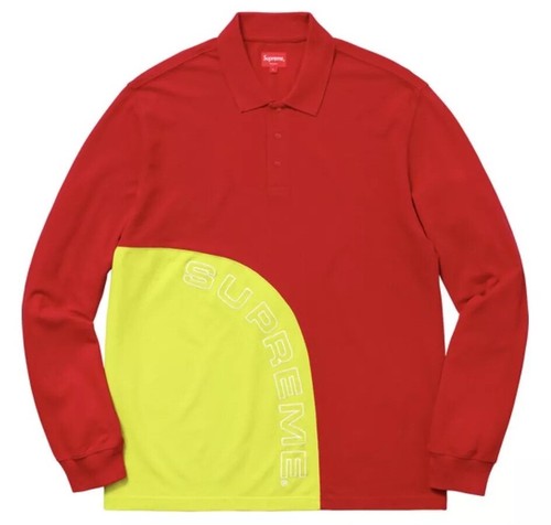 Supreme Corner Arc L/S Polo Shirt Men's 