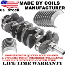 Engine Crankshaft w/ Connecting Rod Bearing For 2.4L Kia Hyundai Sonata Santa Fe