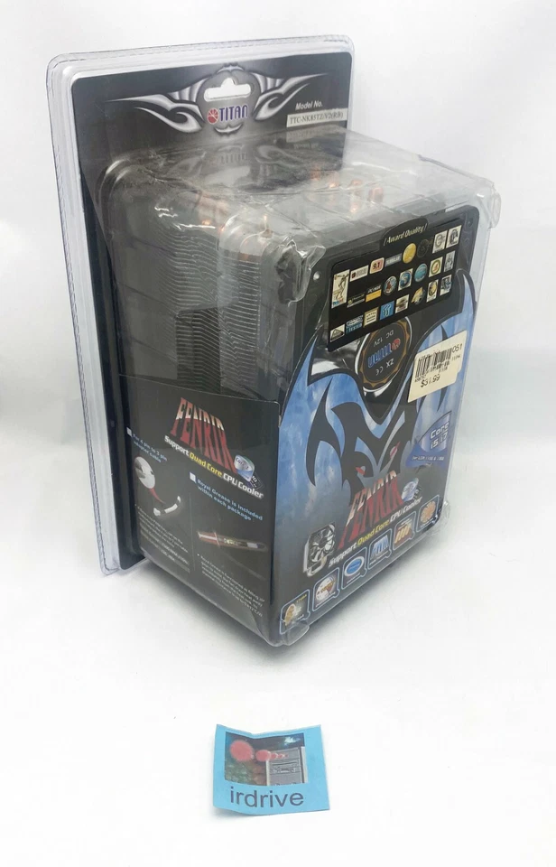 NEW Titan Fenrir 120mm CPU Cooler for i5 i7 for LGA 1156 1366 TTC-NK85TZ/V2 RB - Image 2 of 4