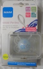 NEW MAM 0-6 MO PACIFIER CLINICALLY PROVEN TO REDUCE RISK OF MALIGNED TEETH WO137