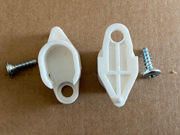 118266 x 2 (113286) IKEA Stuva Soporte de Riel, Clip, Soporte Nuevo con Tornillos