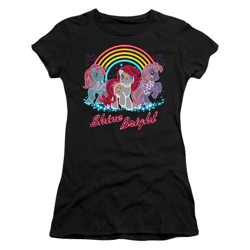 Maglietta My Little Pony Juniors maglietta nera brillante brillante