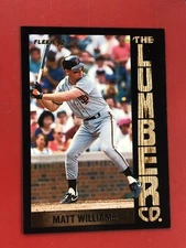 1992 Fleer The Lumber Company Matt Williams #6