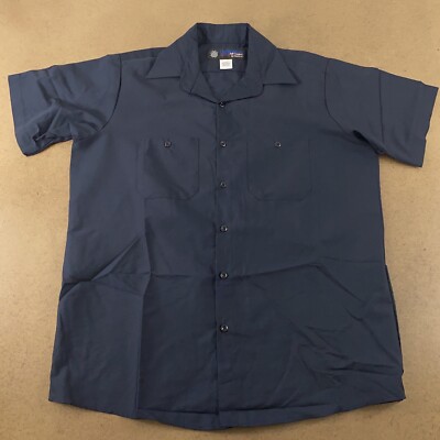 UniFirst Men's Size 16.5 Navy Short 