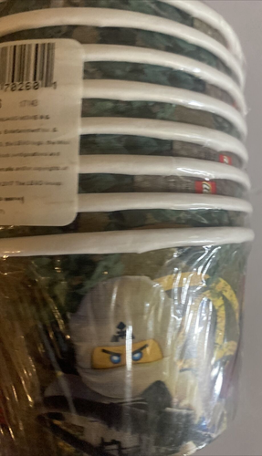 Lego Ninjago Movie Birthday Party Supplies 16 Treat Cups 9.5 oz Party Favor - Picture 4 of 11