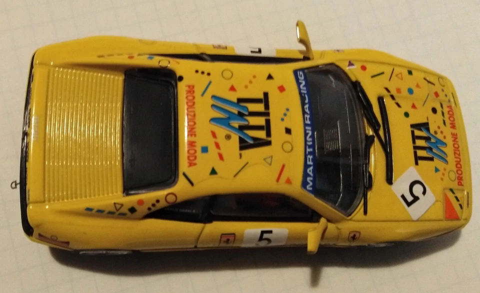 BANG 1:43 FERRARI 458 CHALLENGE 1993 PAOLO ROSSI NO BOX - Immagine 4 di 4
