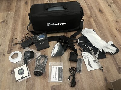 Elinchrom ELB 400 Kit - Hi Sync To Go w SkyPort Transmitter And Portalite Octa