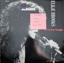 Elkie Brooks We've Got Tonight Vinyl Record 12" VG+/VG+ 12LM9 1987