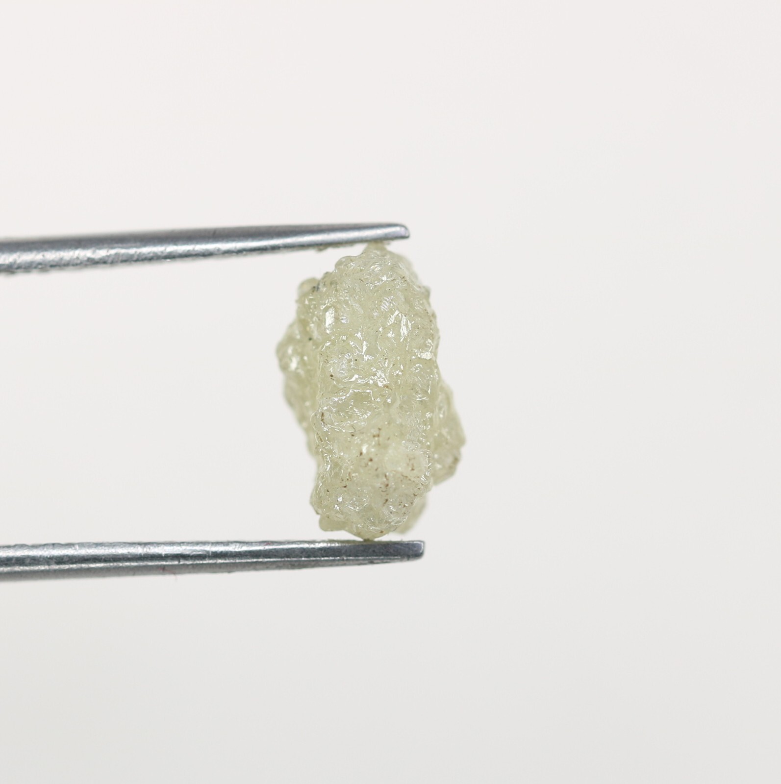 3.04 CT Loose Raw Snow White Uncut Diamond for Engagement Ring