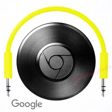 NEW Google Chromecast Audio Media Streamer Black RUX-J42