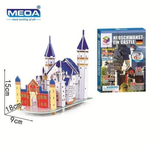 New 3D Puzzle DIY World Famous Architecture Building Puzzles Toys Gift Model - Picture 47 of 58