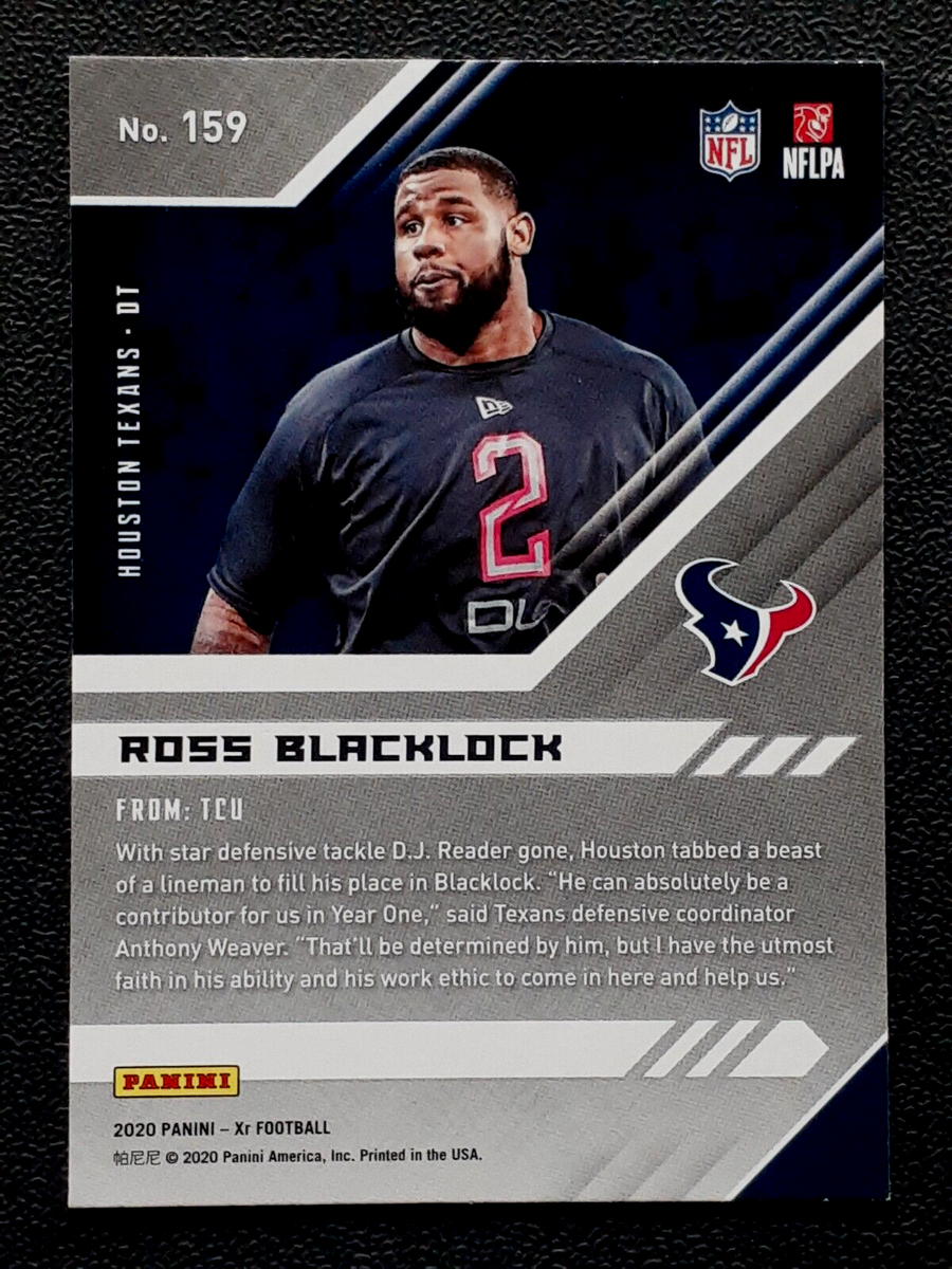 ROSS BLACKLOCK RC 2020 PANINI XR NO 159 30576 | eBay