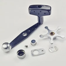 Abu Garcia Ambassadeur Reel Part - L/H 6501TC Handle w/ Hardware, Star, Cap