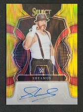 2023 Panini WWE Select SHEAMUS Gold Flash Auto 3/5 #SG-SHM