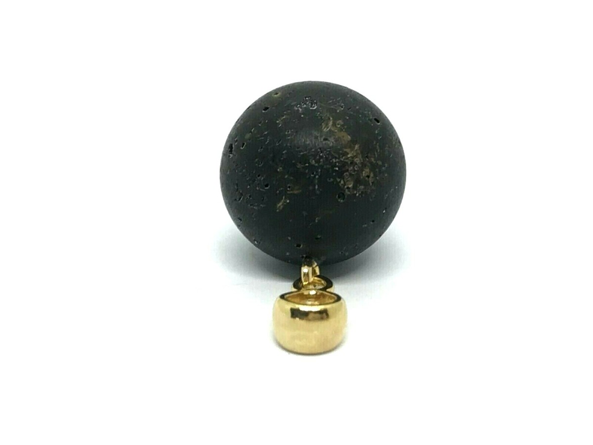 Pendentif en Ambre Baltique Pure avec Crochet en Argent 925 Plaqué Or