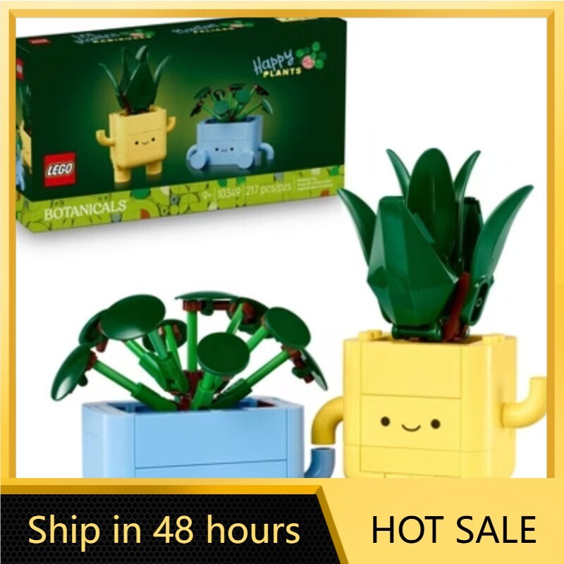 Hot Sale LEGO Botanicals Happy Plants Building Toy for Kids Ages 9 and Up Premium Set