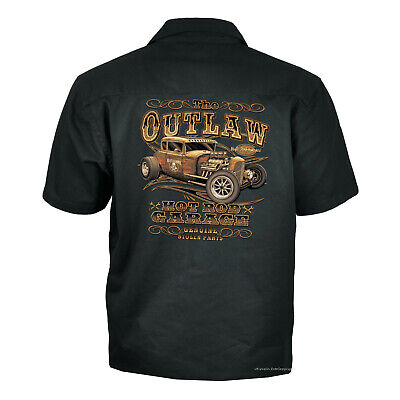 *1247 T-Shirt Oldtimer Hot Rod Old School Vintage US-Car Rockabilly Kustom Auto