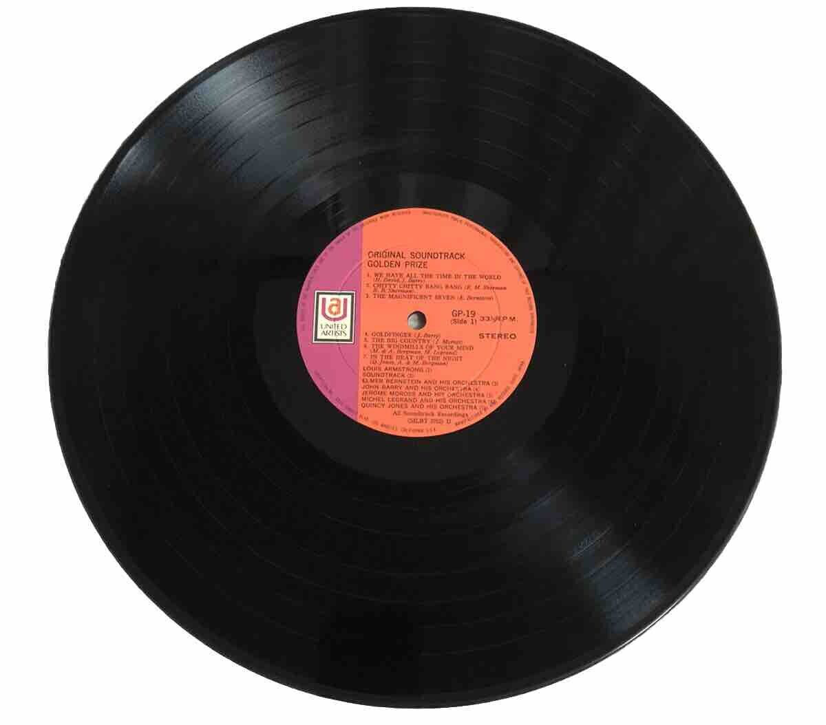 Japan Edition ORIGINAL SOUNDTRACK GOLDEN PRIZE Vol.2 Vinyl record